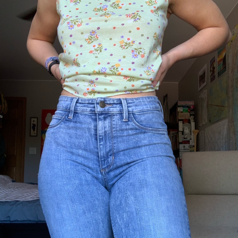 Vintage high waisted Guess skinny jeans